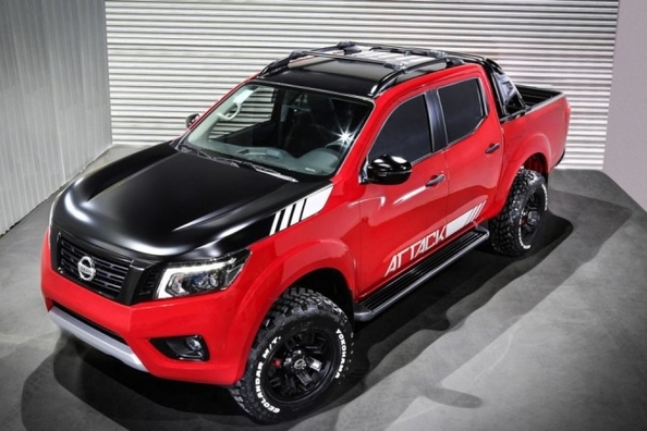 Nissan presenterade konceptet för nya pickupen Frontier Attack