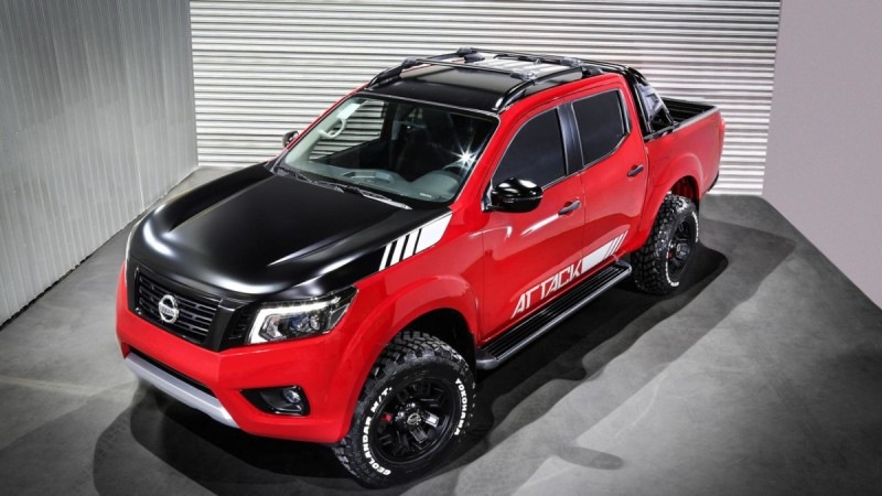 Nissan presenterade konceptet för nya pickupen Frontier Attack