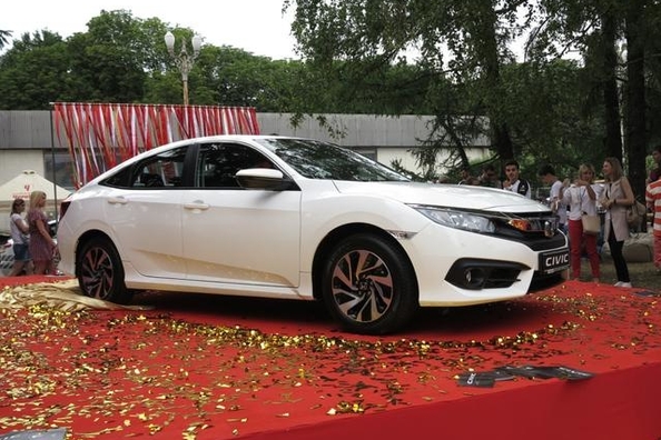 Ny generation av Honda Civic presenterades i Ukraina