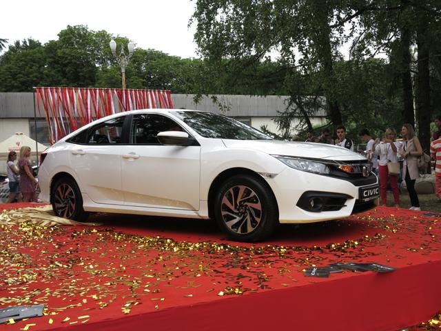 Ny generation av Honda Civic presenterades i Ukraina