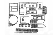 Volkswagen T5 Caravelle 2004–2010 Instrumentpanelskydd Kolfiber foto 8