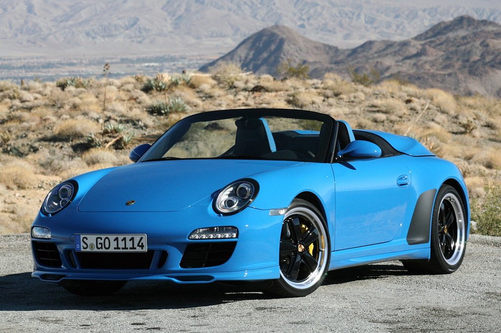 Porsche visar specialversion av 911 Speedster i Frankfurt