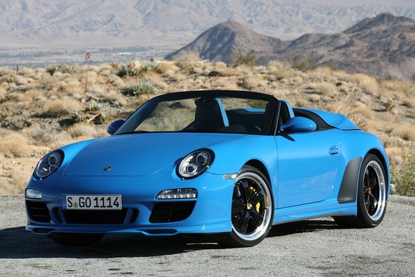 Porsche visar specialversion av 911 Speedster i Frankfurt