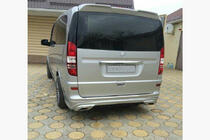 Mercedes Viano 2004–2014 AMG bakre stötfångarlist (för lackering) foto 5