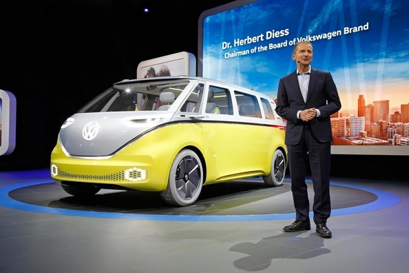 Volkswagens chef fruktar konkurrensen från Tesla