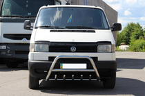 Volkswagen T4 Transporter 1990–2003 Frontbåge WT003 60 mm (rostfritt) 50 mm, med text foto 11