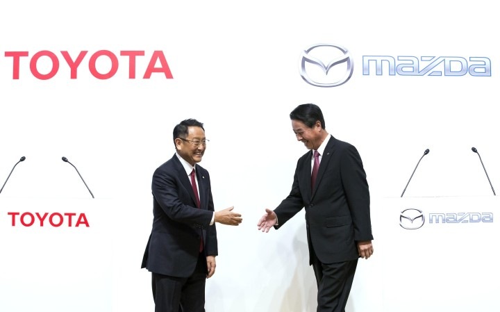 Toyota och Mazda planerar gemensam utveckling av elbilar