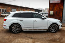 Audi Q7 2015–2026 Sidosteg OEM V1 (2 st, aluminium) foto 3