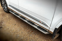 Audi Q7 2015–2026 Sidosteg OEM V1 (2 st, aluminium) foto 1