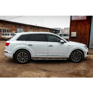 Sidosteg OEM V1 (2 st, aluminium) Audi Q7 2015–2026 foto 3