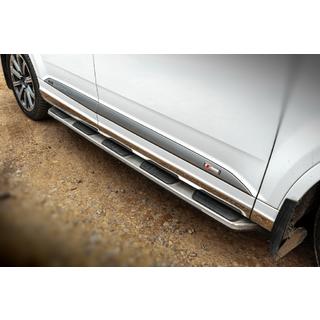 Sidosteg OEM V1 (2 st, aluminium) Audi Q7 2015–2026 foto 1