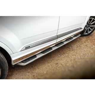 Sidosteg OEM V1 (2 st, aluminium) Audi Q7 2015–2026 foto 2