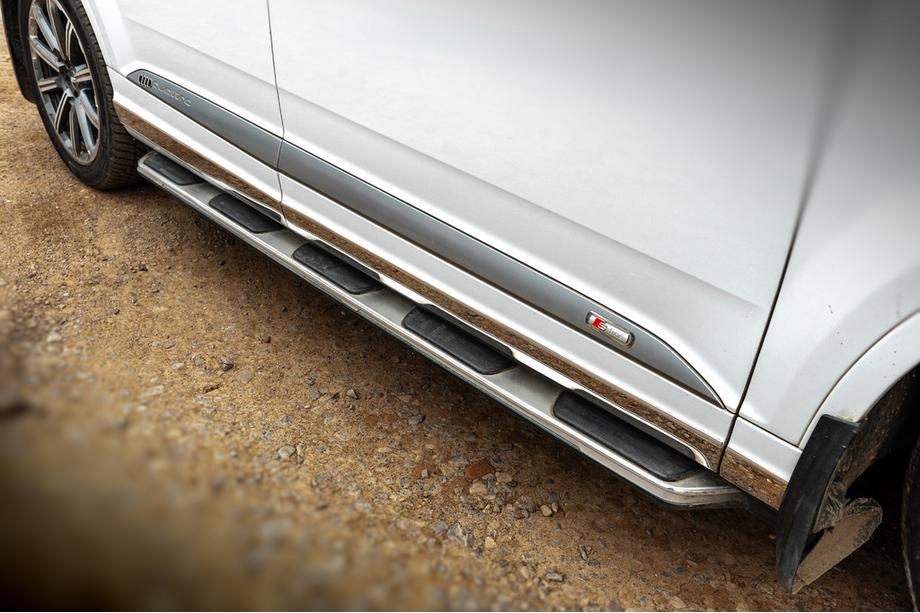 Audi Q7 2015–2026 Sidosteg OEM V1 (2 st, aluminium) Image