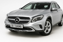 Mercedes GLA X156 2014–2019 Framgrill Diamond Silver (2014-2016) foto 5