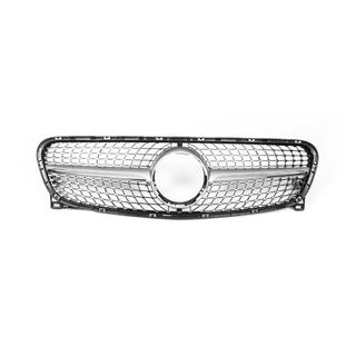 Framgrill Diamond Silver (2014-2016) Mercedes GLA X156 2014–2019 foto 2