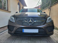 Mercedes GLE Coupé C292 2015–2019 Tuning kylargrill (Diamond Silver) foto 1