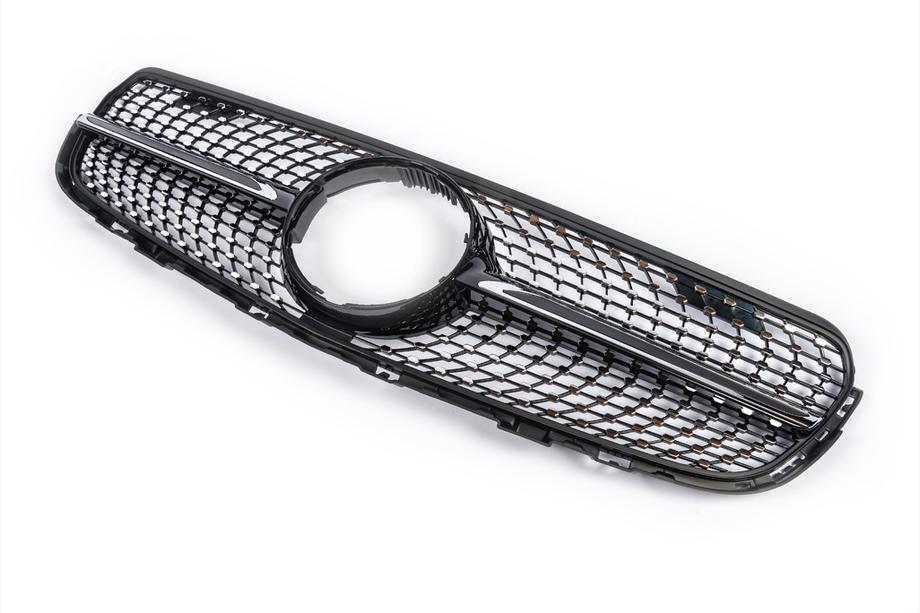Mercedes GLC X253 2015–2022 Främre grill Diamond Black (2015-2019) Foto 3