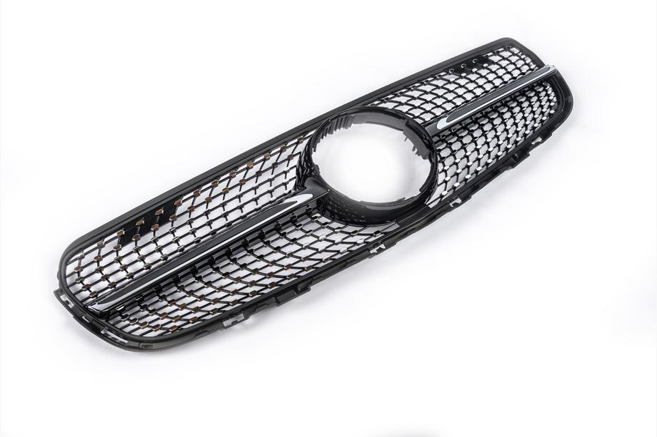 Mercedes GLC X253 2015–2022 Främre grill Diamond Black (2015-2019) Foto 4