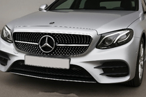 Mercedes E-klass W213 2016–2023 Främre grill Diamond Black (för Avantgarde/AMG-Line/E43 AMG/E53 AMG 2016-2020) foto 1