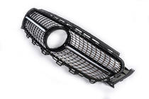 Mercedes E-klass W213 2016–2023 Främre grill Diamond Black (för Avantgarde/AMG-Line/E43 AMG/E53 AMG 2016-2020) foto 3
