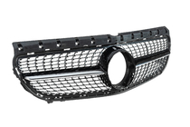 Mercedes B-class W246 2011–2018 Frontgrill Diamond Black (2015-2018) foto 5