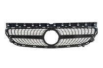 Mercedes B-class W246 2011–2018 Frontgrill Diamond Black (2015-2018) foto 3