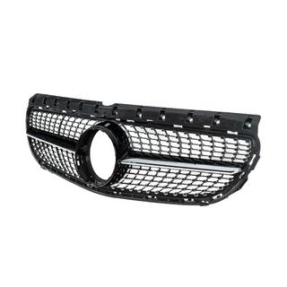 Frontgrill Diamond Black (2015-2018) Mercedes B-class W246 2011–2018 foto 4