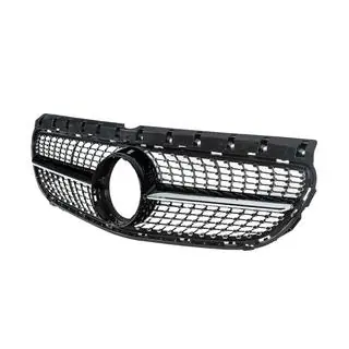 Frontgrill Diamond Black (2015-2018) Mercedes B-class W246 2011–2018 foto 4