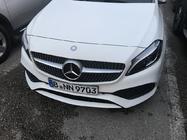 Mercedes C-class W205 2014–2021 Framgrill Diamond Silver (för Avantgarde/AMG-Line/C43 AMG) 2018+, med kamera foto 8