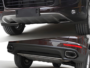 Porsche Cayenne 2010–2017 Främre och bakre läppspoiler (2015-2017) foto 1