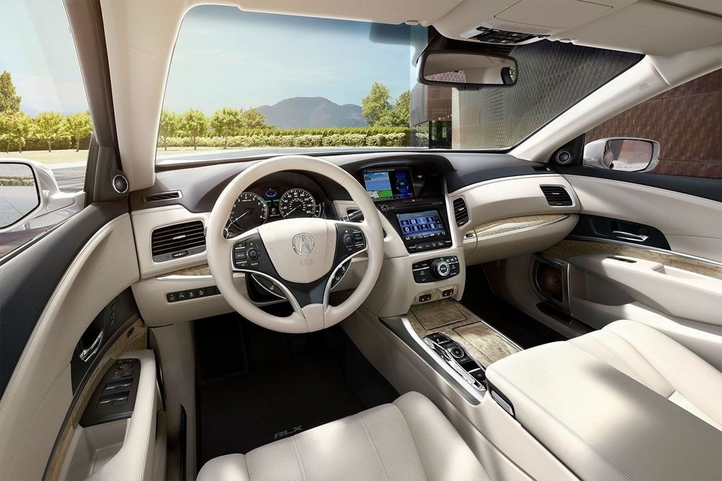 Uppdaterade sedanen Acura RLX presenterad