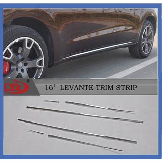 Kromade dörrlister (set) Maserati Levante 2016– foto 3