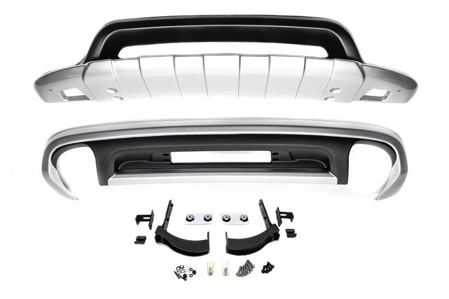 Volkswagen Touareg 2010–2018 Främre och bakre lipspoiler V1 (2014↗) Image