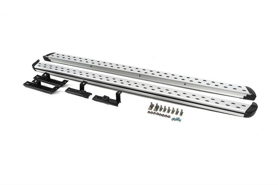 Volkswagen Tiguan 2007–2016 Sidosteg original V2 (2 st, aluminium) Image