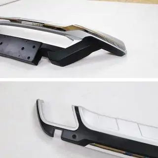 Främre och bakre läppspoiler (2016-2018) Hyundai Santa Fe 3 2012–2018 foto 3