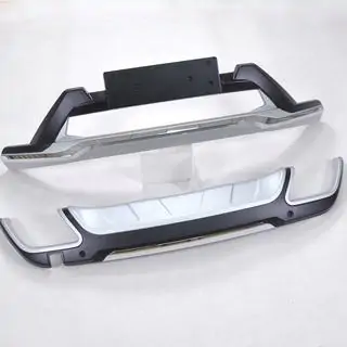 Främre och bakre läppspoiler (2016-2018) Hyundai Santa Fe 3 2012–2018 foto 4
