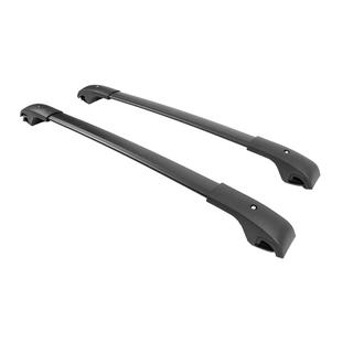 Takräckets tvärbalkar för takrails svarta OEM (aluminium) foto 4