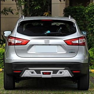 Främre och bakre läppspoiler V3 (plast) Nissan Qashqai 2014–2021 foto 4