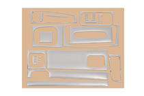 Volkswagen Golf 3 1991–2001 Instrumentpanelskydd Aluminium foto 3