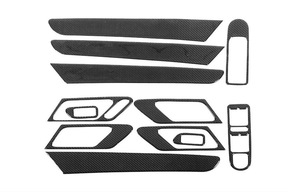 Volkswagen Golf 6 2008–2014 Instrumentpanelinlägg (tillägg) Kolfiber Image
