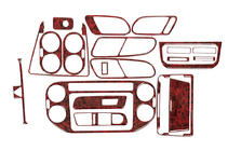 Volkswagen Tiguan 2007–2016 Instrumentpanelslister (2011-2015) Aluminium foto 1