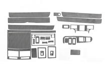 Volkswagen Touareg 2002–2010 Instrumentpanelskydd Kolfiber foto 4