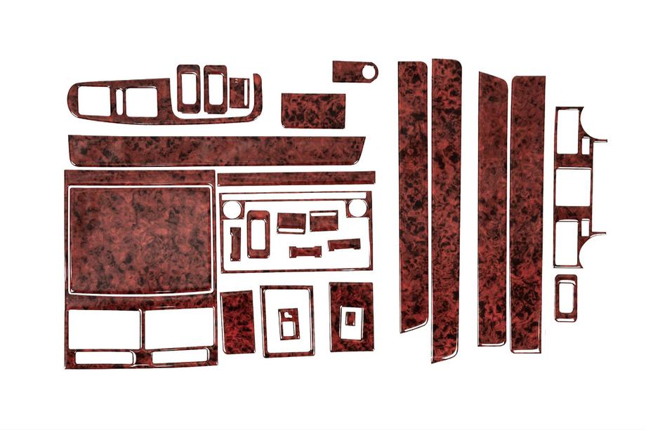 Volkswagen Touareg 2002–2010 Instrumentpanelskydd Kolfiber Image
