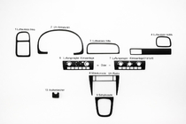 Volvo S40 1995–2004 Instrumentpanelsinlägg (2000-2004) foto 1