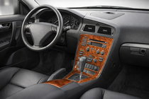 Volvo S60 2000–2009 Instrumentpanelsinlägg (2000-2005) Aluminium foto 1