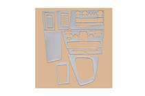 Volvo S60 2000–2009 Instrumentpanelsinlägg (2000-2005) Aluminium foto 4