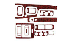 Volvo V70 1997–2000 Instrumentpanelskydd Aluminium foto 1