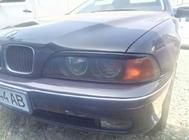 BMW 5-serie E39 1996–2003 Ögonlock till strålkastare (2 st, svarta) foto 3