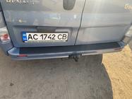 Nissan Primastar 2002–2014 Bakre stötfångarskydd DDU (ABS) foto 9