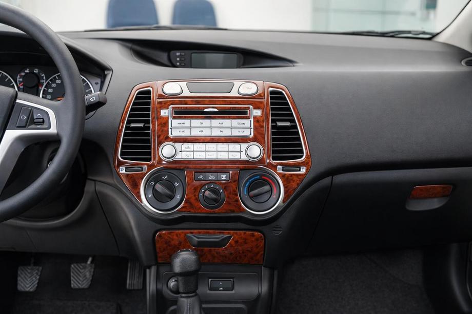 Hyundai I-20 2008–2012 Instrumentpanelskydd Aluminium Image